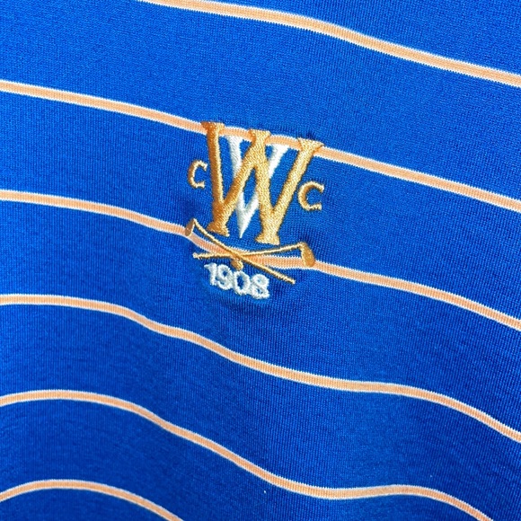 Peter Millar Striped Golf Whitemarsh Valley Country Club 1908 Polo Shirt - Picture 4 of 9
